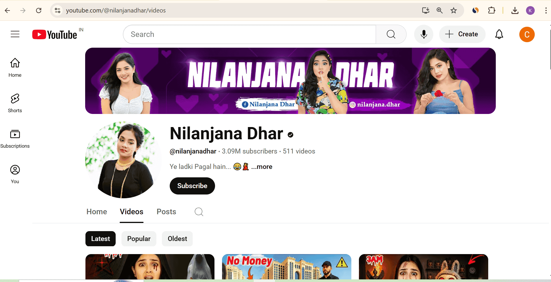 Nilanjana Dhar ..