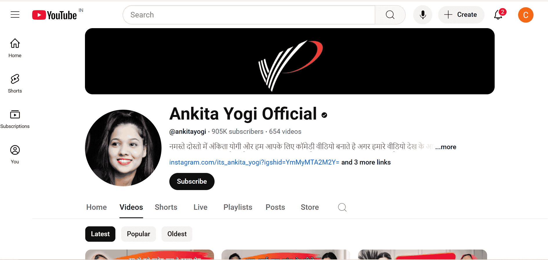 Ankita Yogi Official