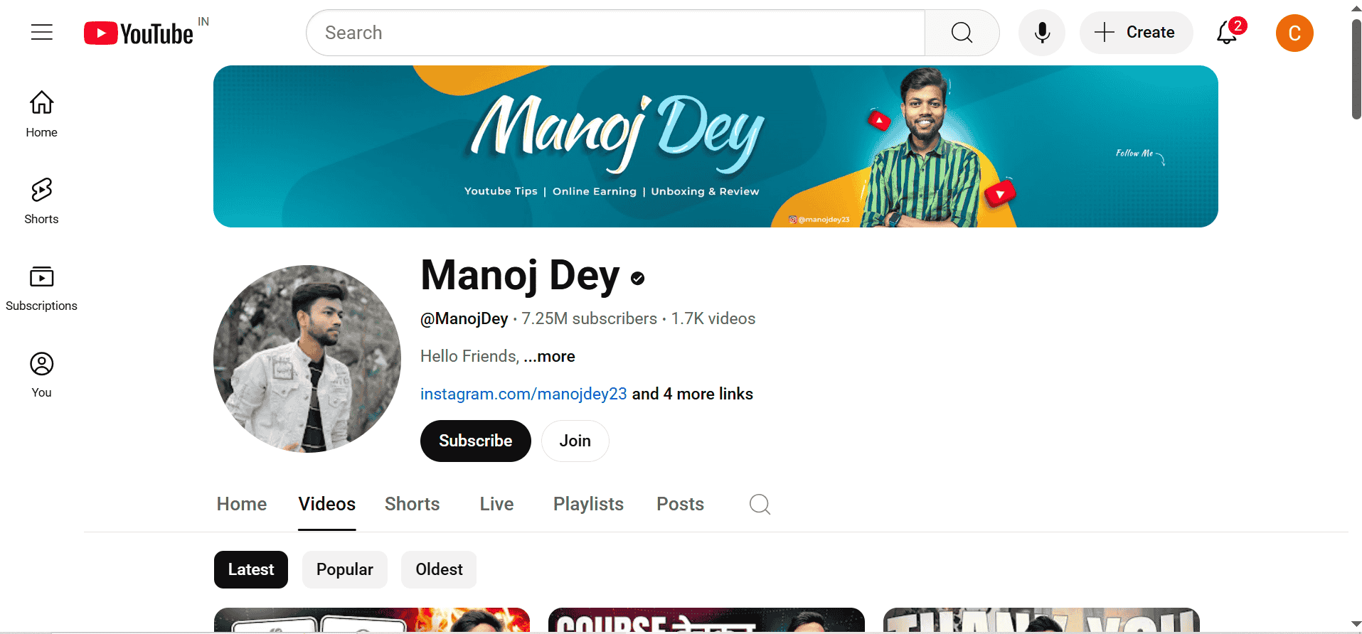 Manoj Dey