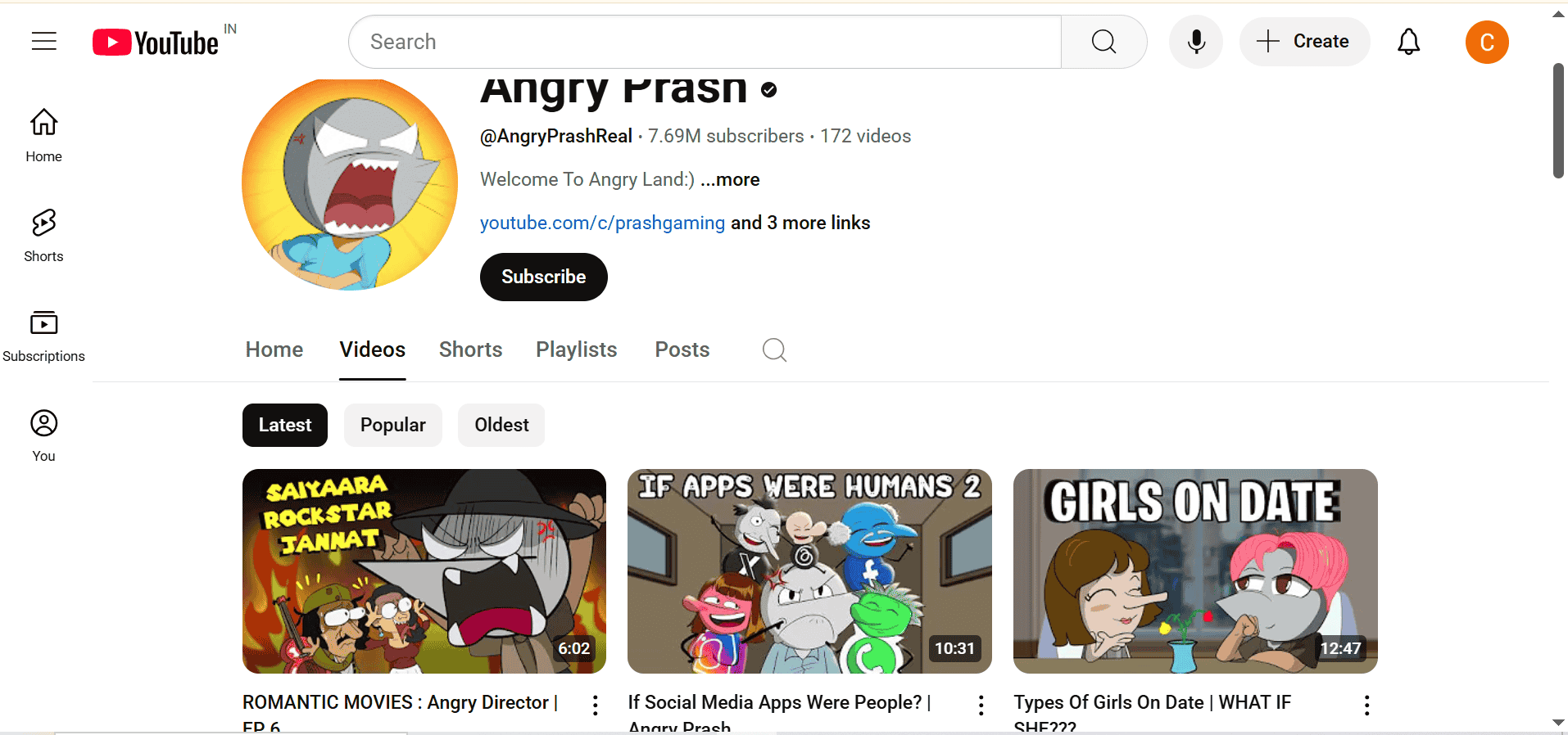 Angry Prash