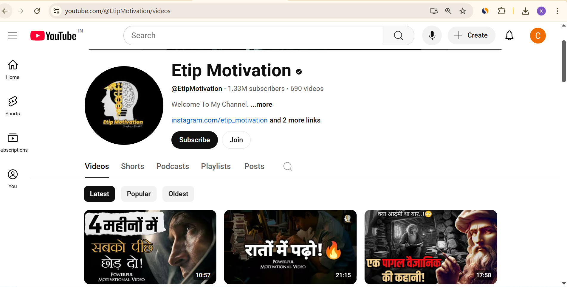 Etip Motivation