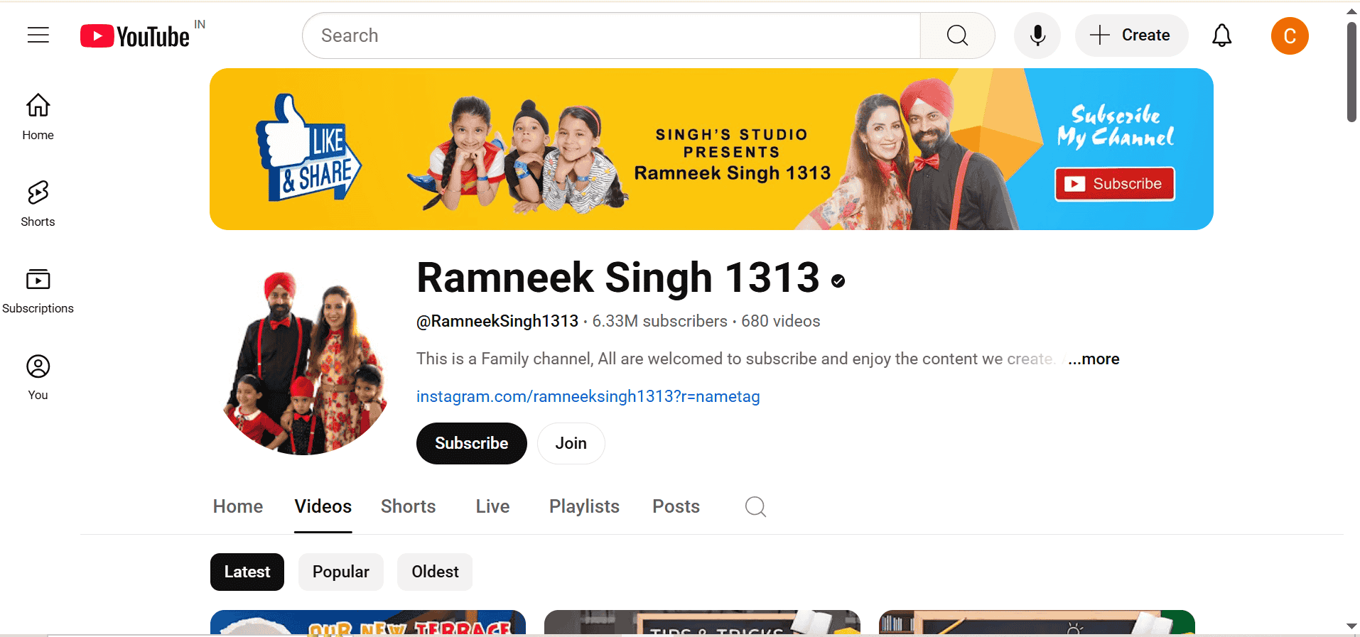 Ramneek Singh 1313