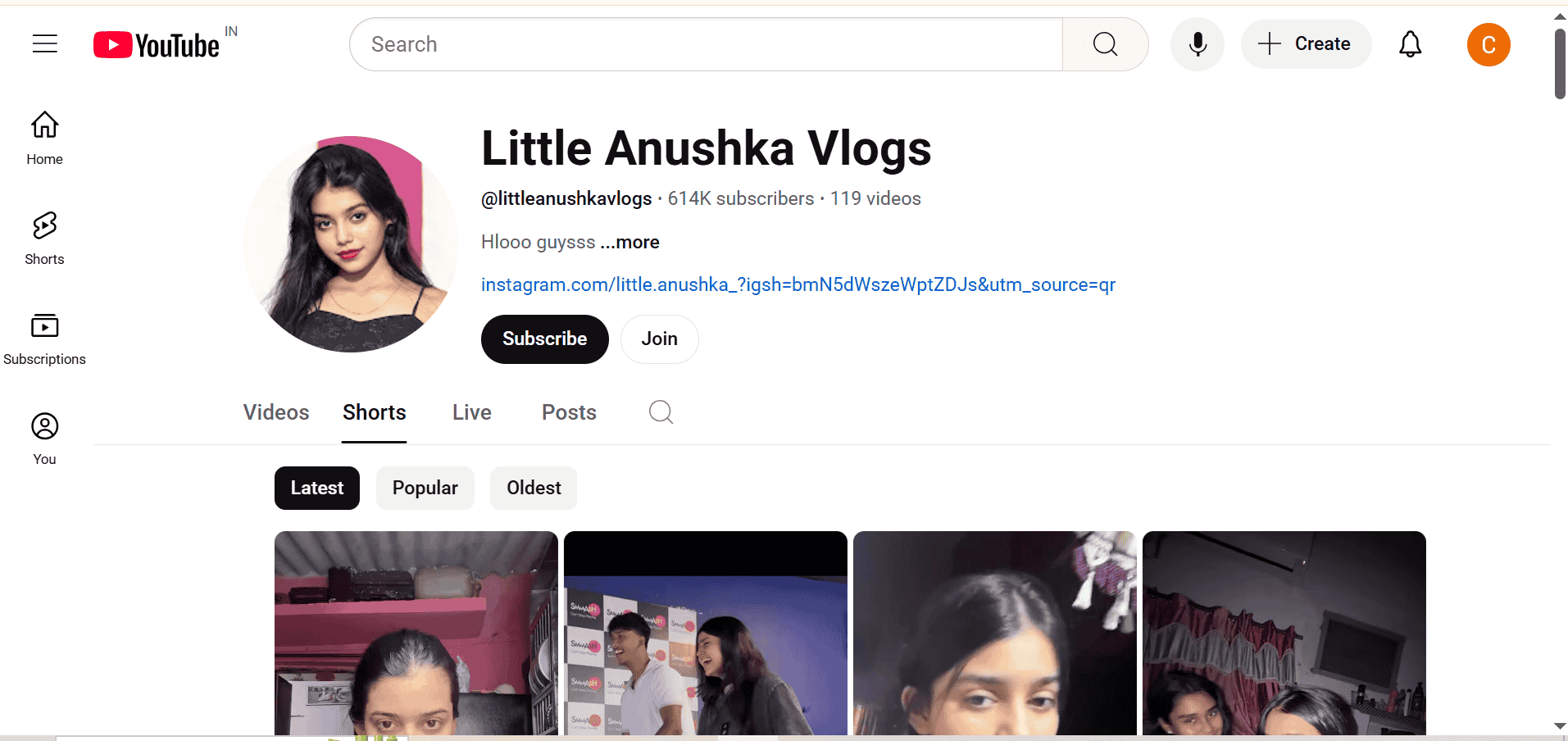 Little Anushka Vlogs